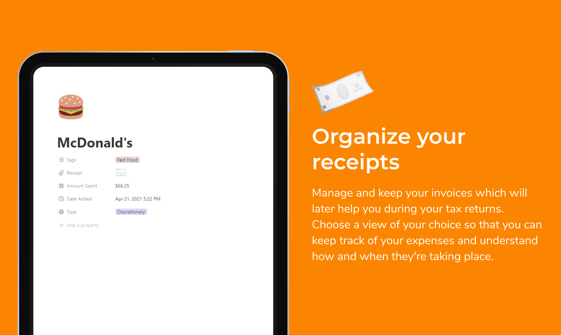 notion personal finance template