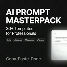 AI Prompt Masterpack gallery image