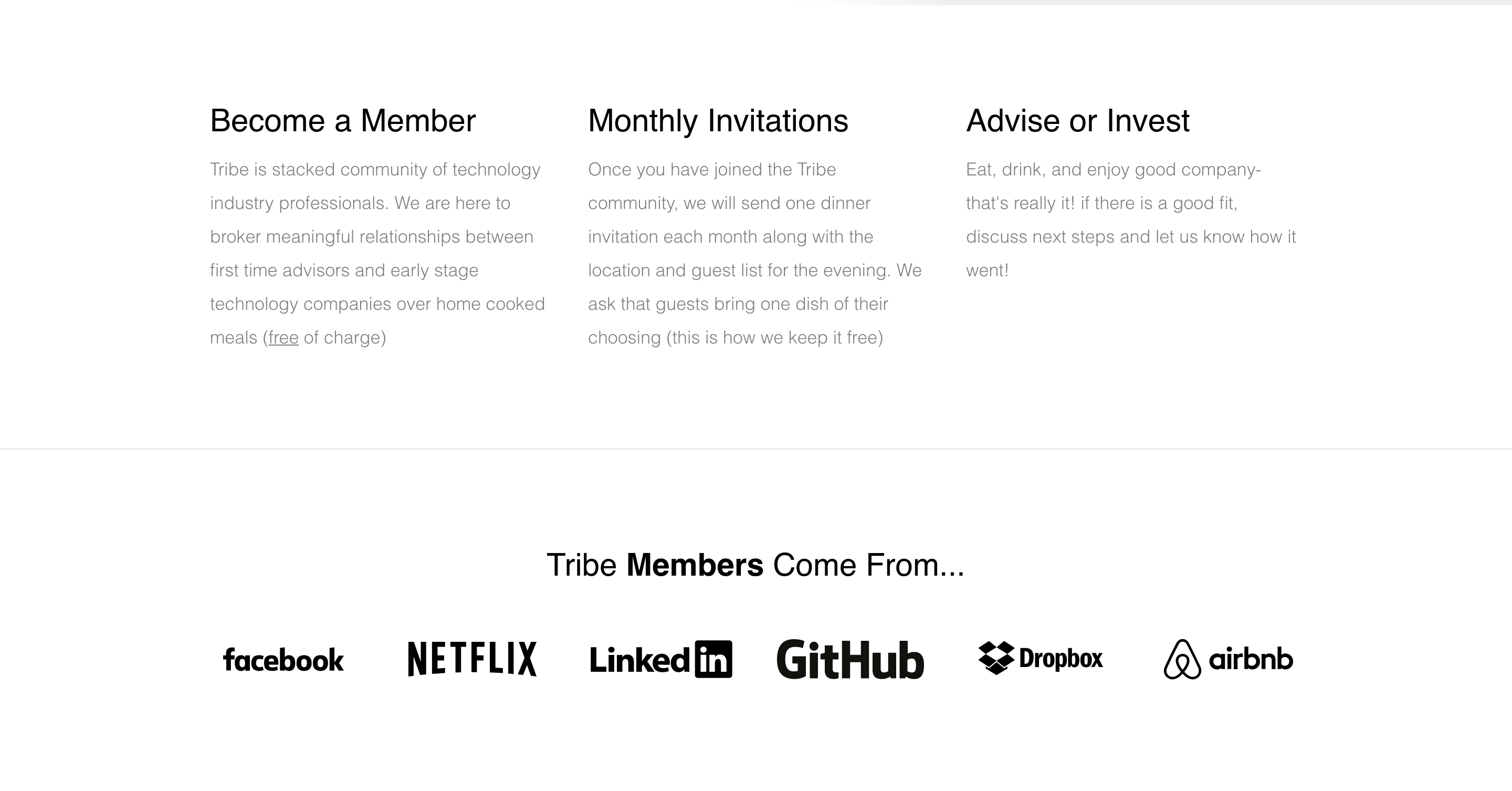 Tribe Experiment gallery image