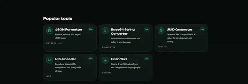 Developer Tool Box screenshot 2