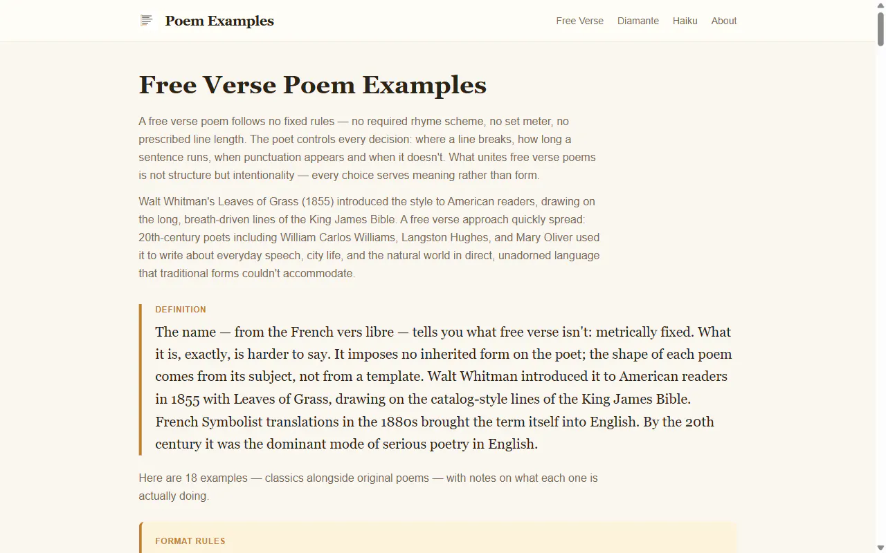 PoemExamples gallery image