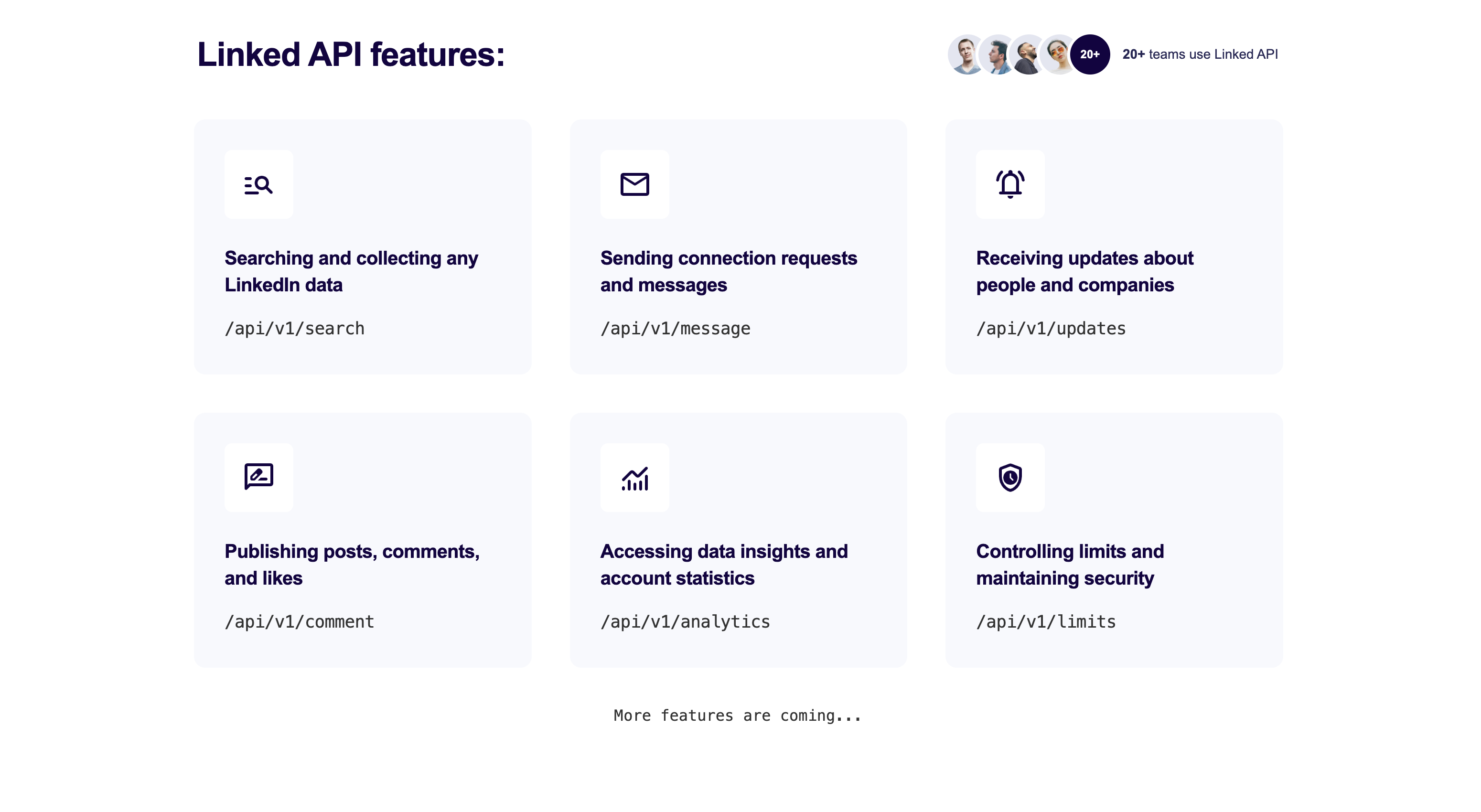 وسائط LinkedIn API 2