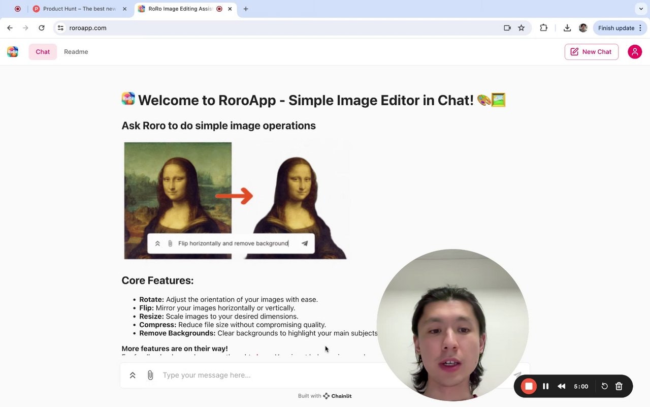 RoroApp gallery image