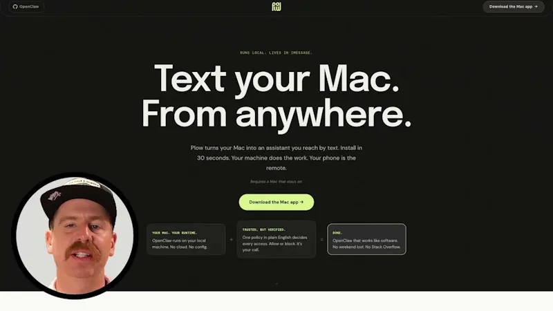 Plow Mac App screenshot 1 (video preview)
