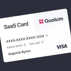 Quolum SaaS Card