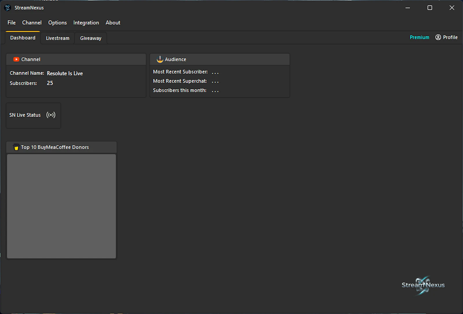 StreamNexus screenshot 2