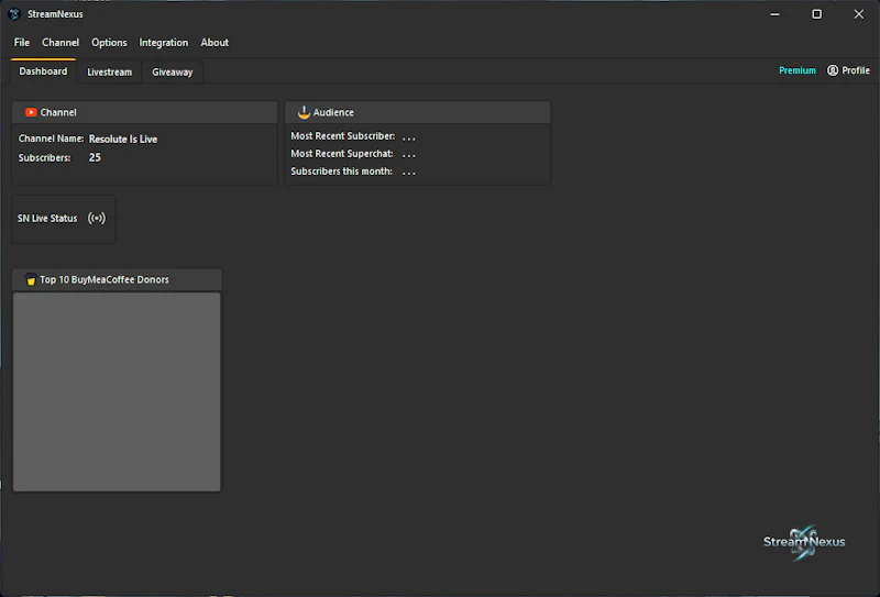 StreamNexus screenshot 2
