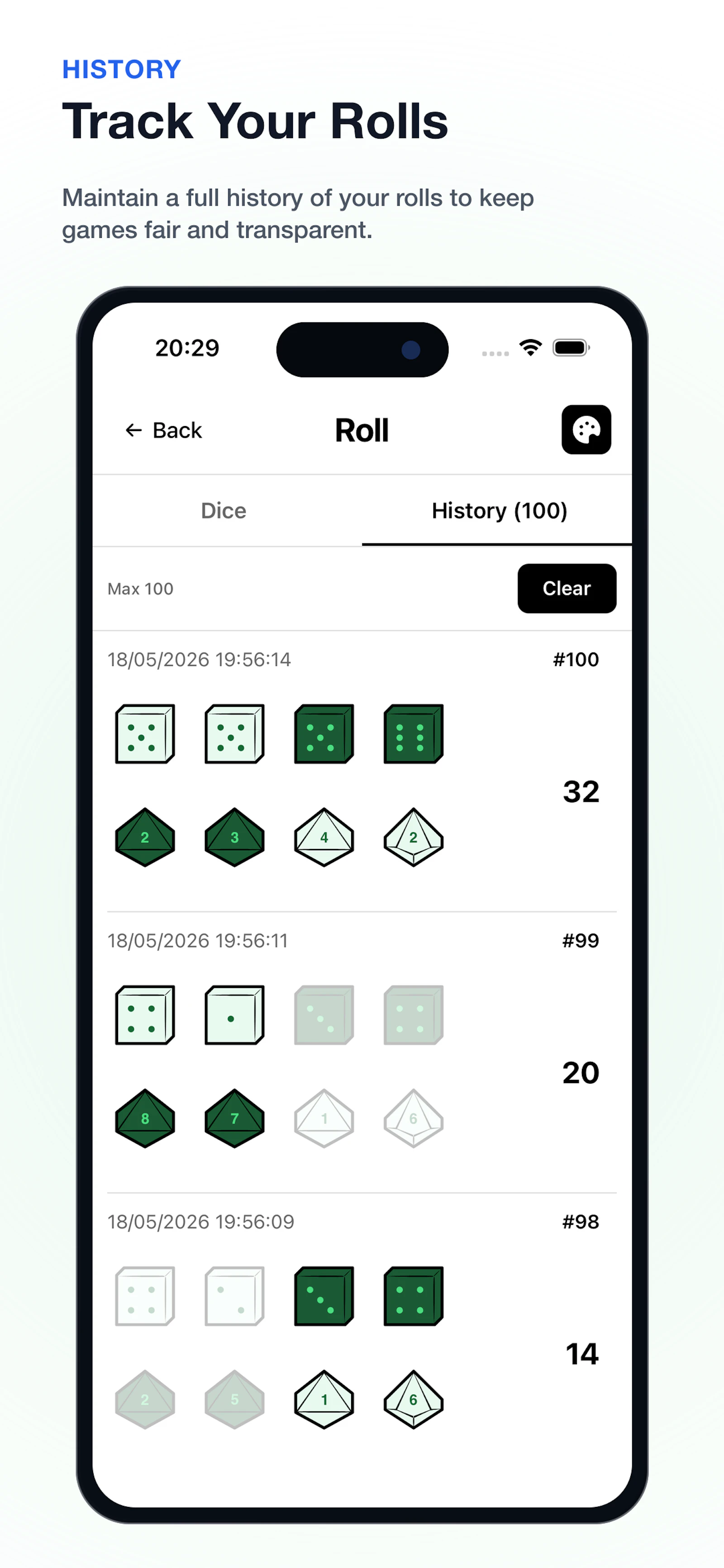 Dice! (Games & RPGs) screenshot 5