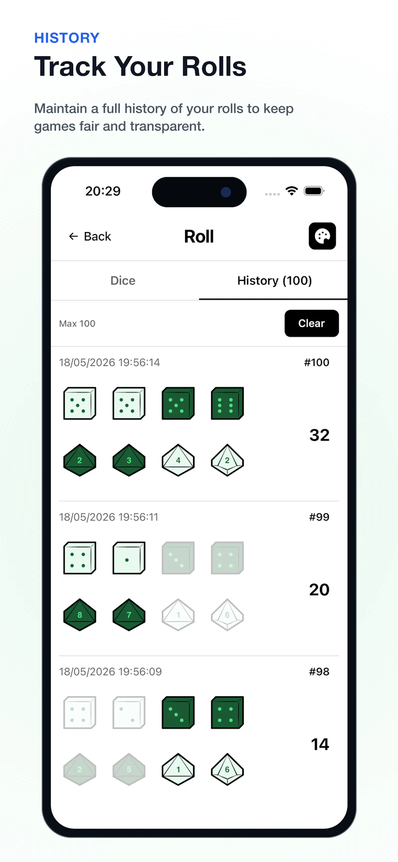 Dice! (Games & RPGs) screenshot 5