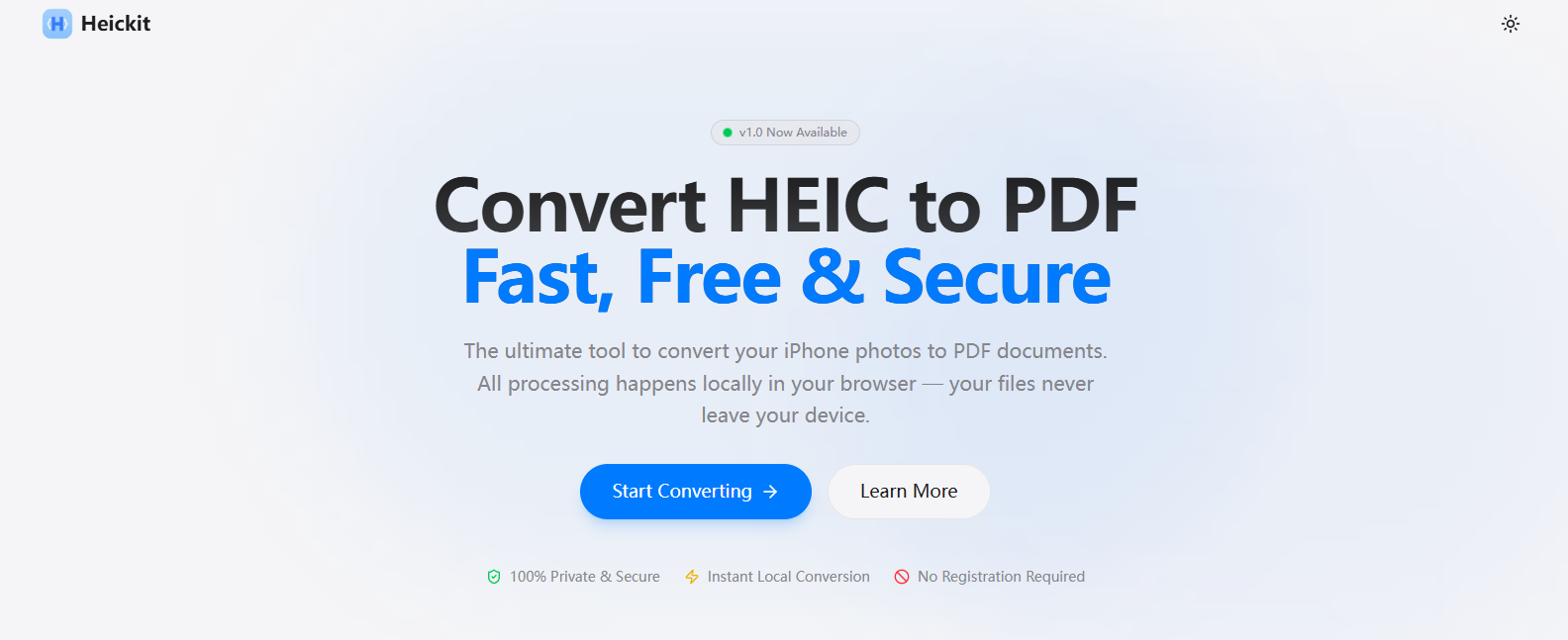 Heickit - Main product screenshot demonstrating key features and user interface