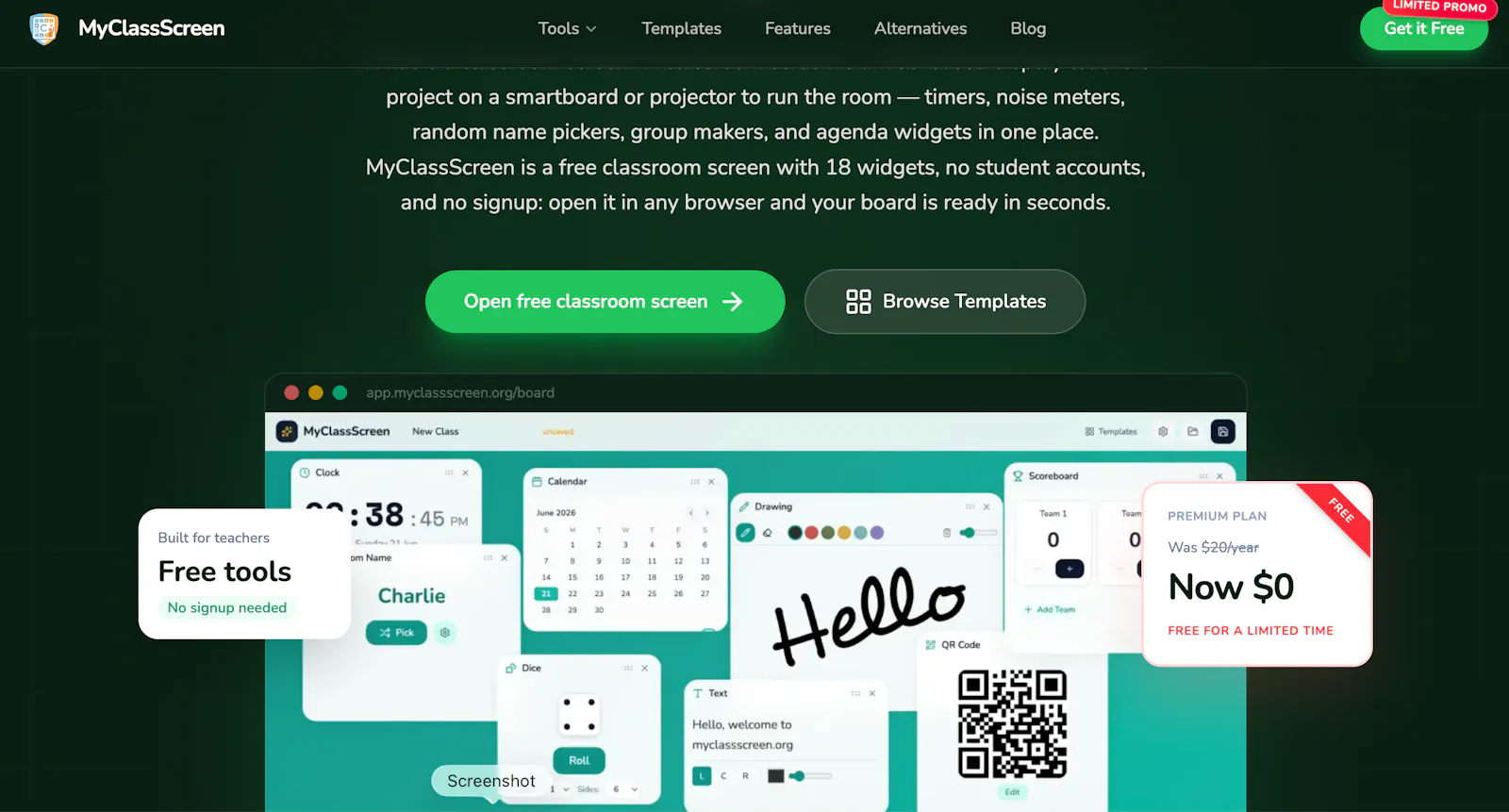 MyClassScreen screenshot 1