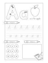 A-Z Alphabet Worksheet Book gallery image