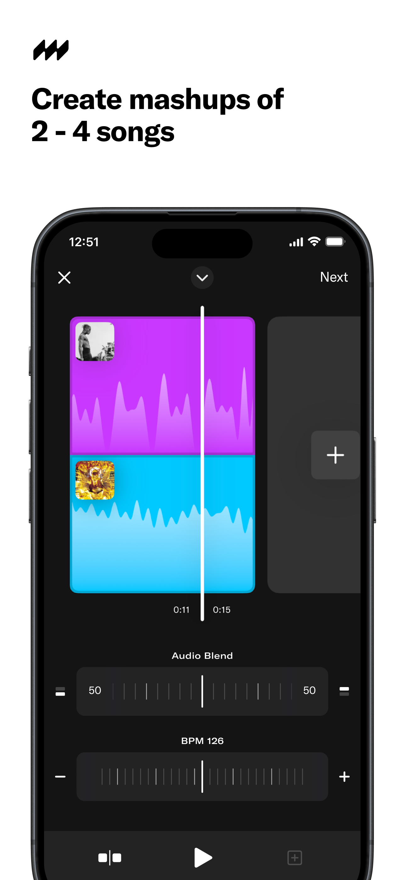 Mashapp -muziek - Mashup duizenden van de beste nummers mashup media 4