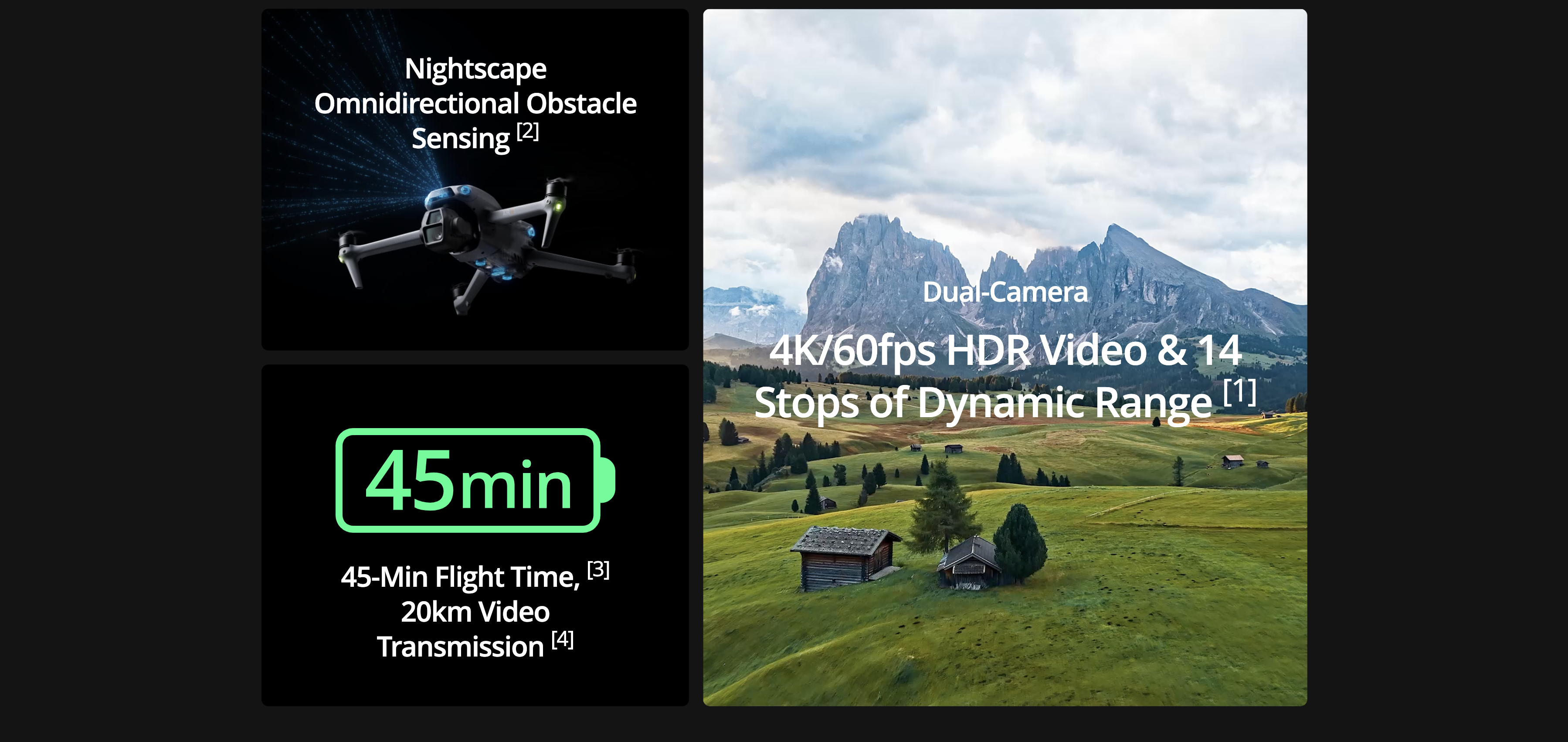 DJI AIR 3S - 여행 사진을위한 이중 카메라 드론 미디어 3