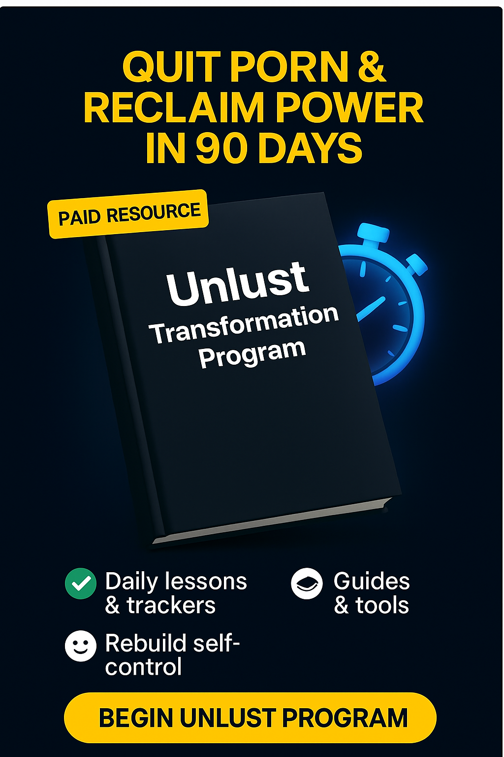 Unlust: Rewire Your Brain and Power - Product Hunt launch logo