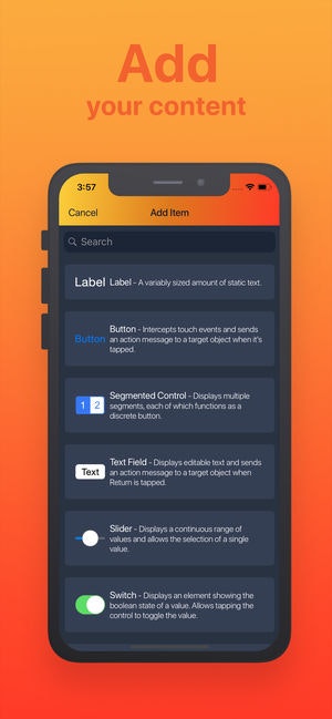 Swifter - Create your own App gallery image