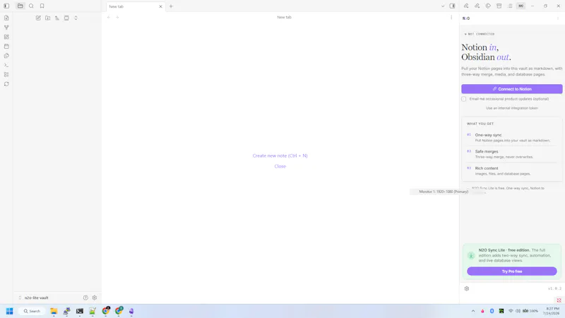 N2O Sync screenshot 2