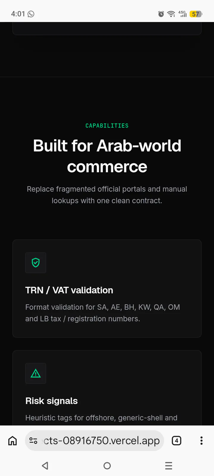  MENA-BIZ API gallery image