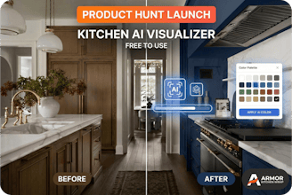 AI Kitchen Cabinet Visualizer gallery image