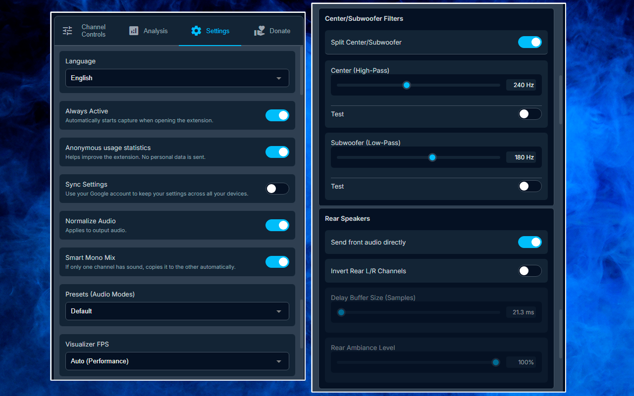 Audio extension Chrome & Edge extension gallery image