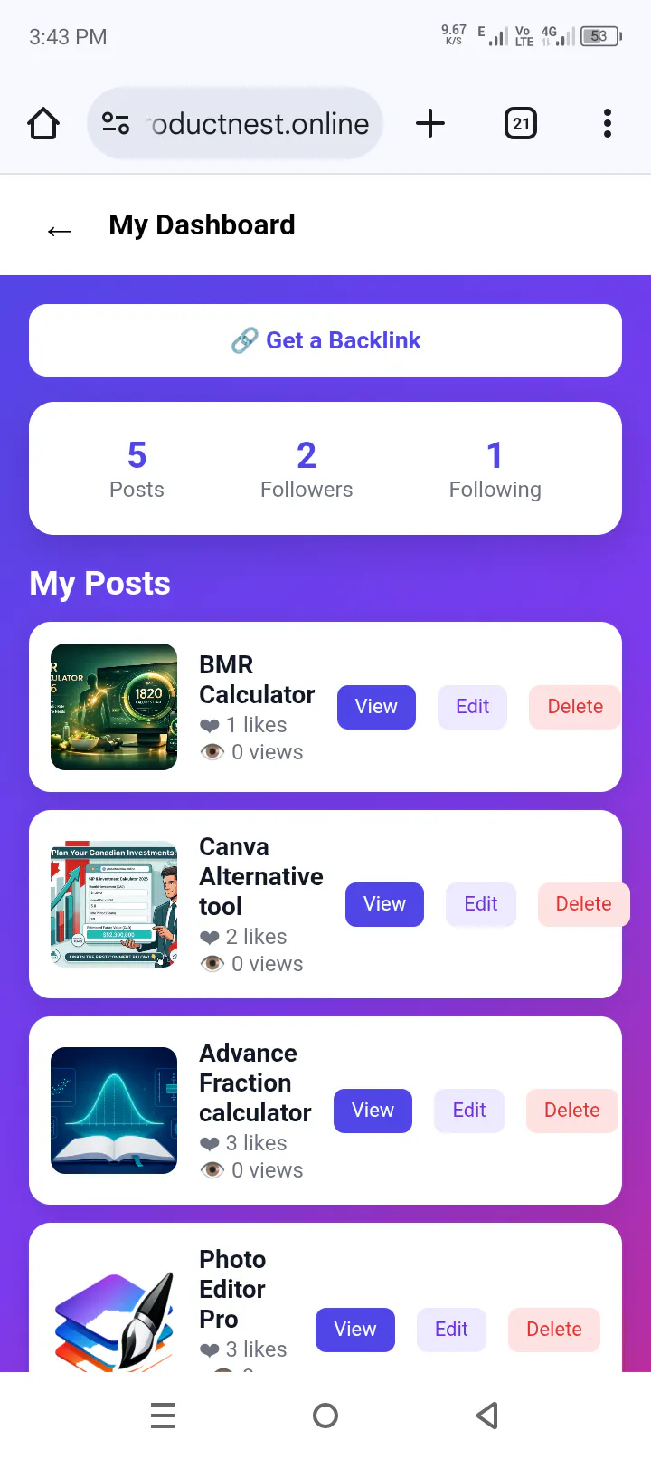 ProductNest — Web Directory gallery image