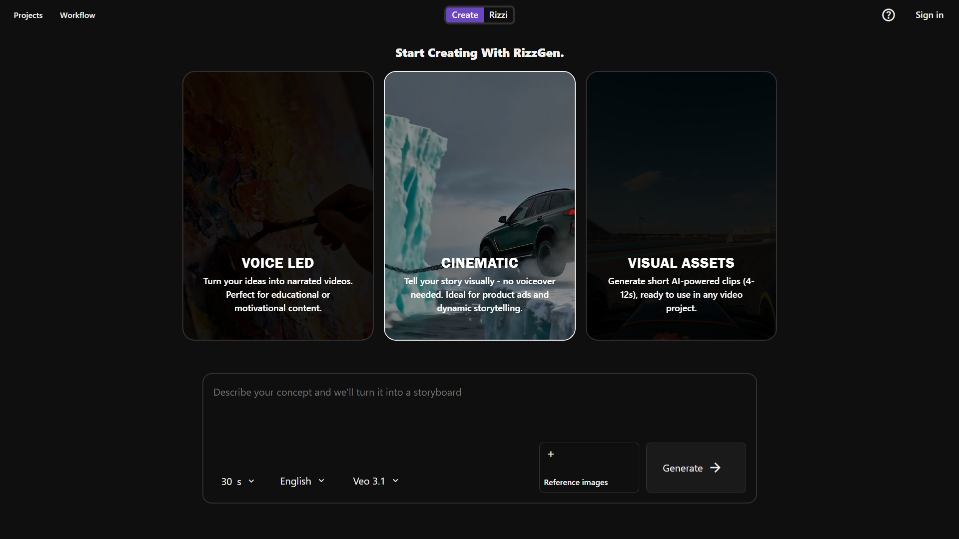 RizzGen gallery image