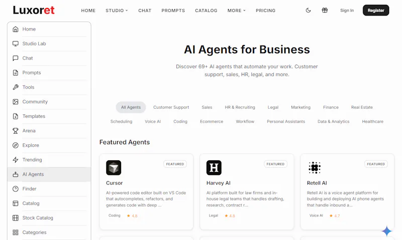 Luxoret screenshot 5