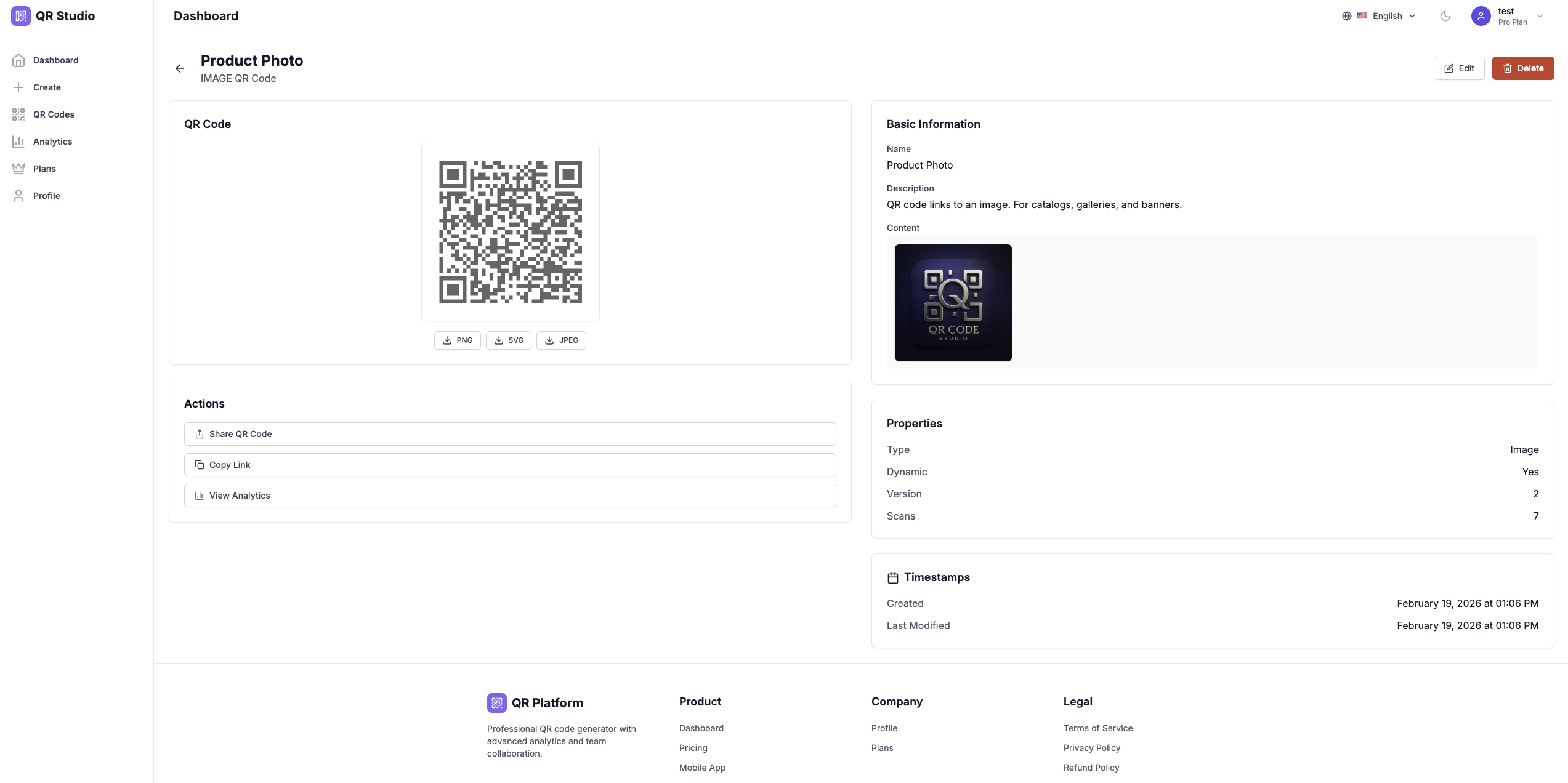 QR Studio gallery image