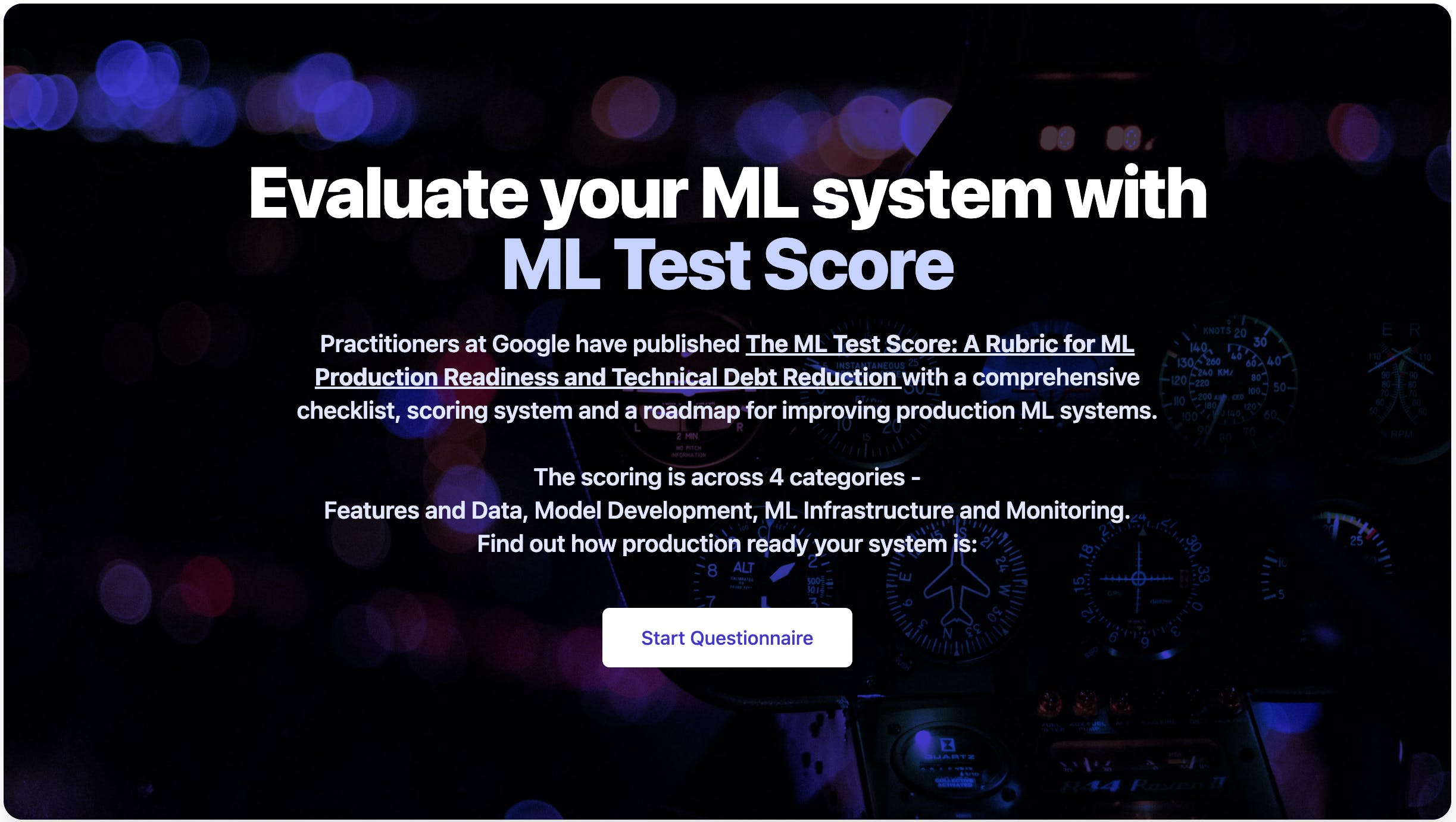 ML Test Score Quiz media 1
