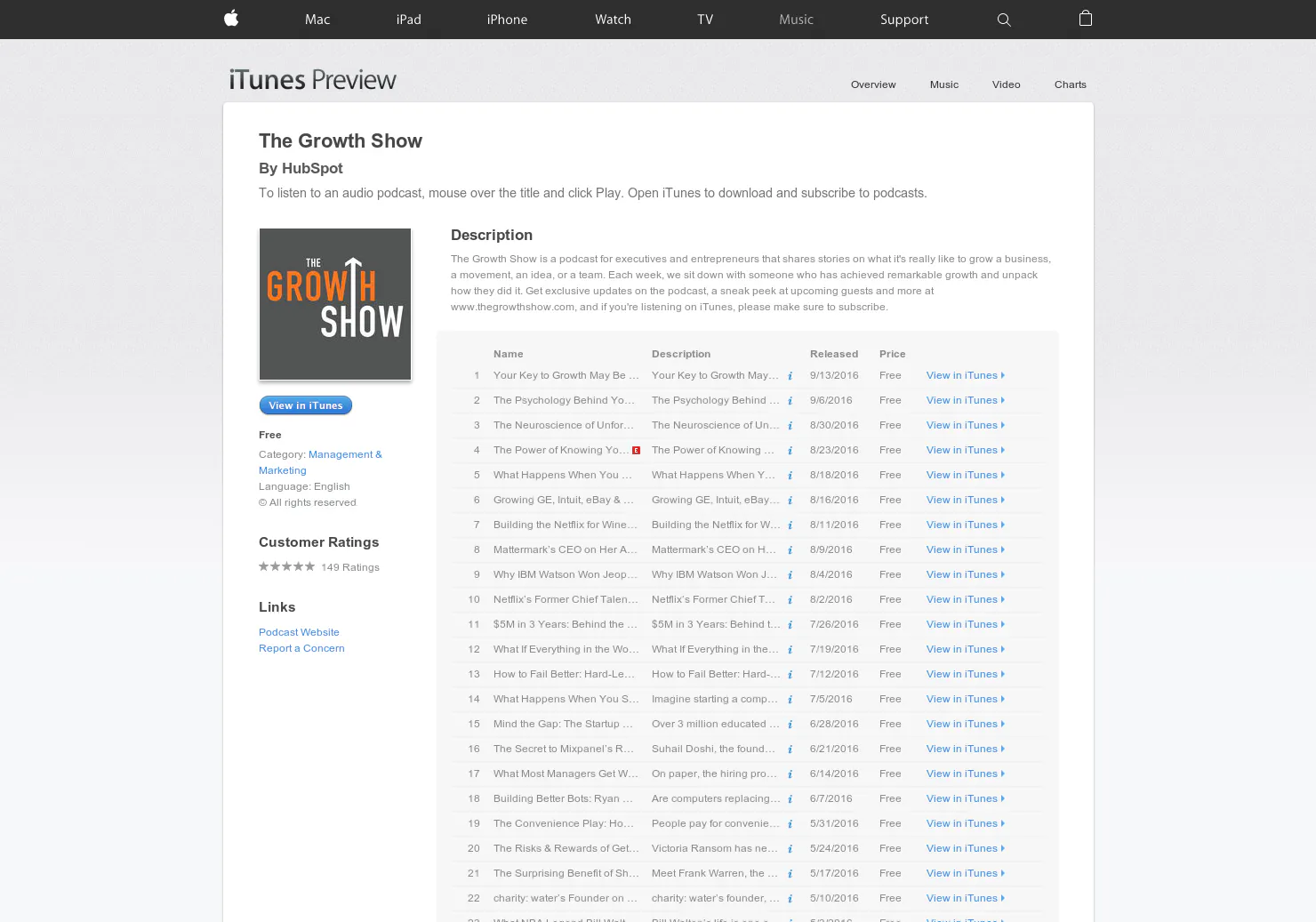 The Growth Show