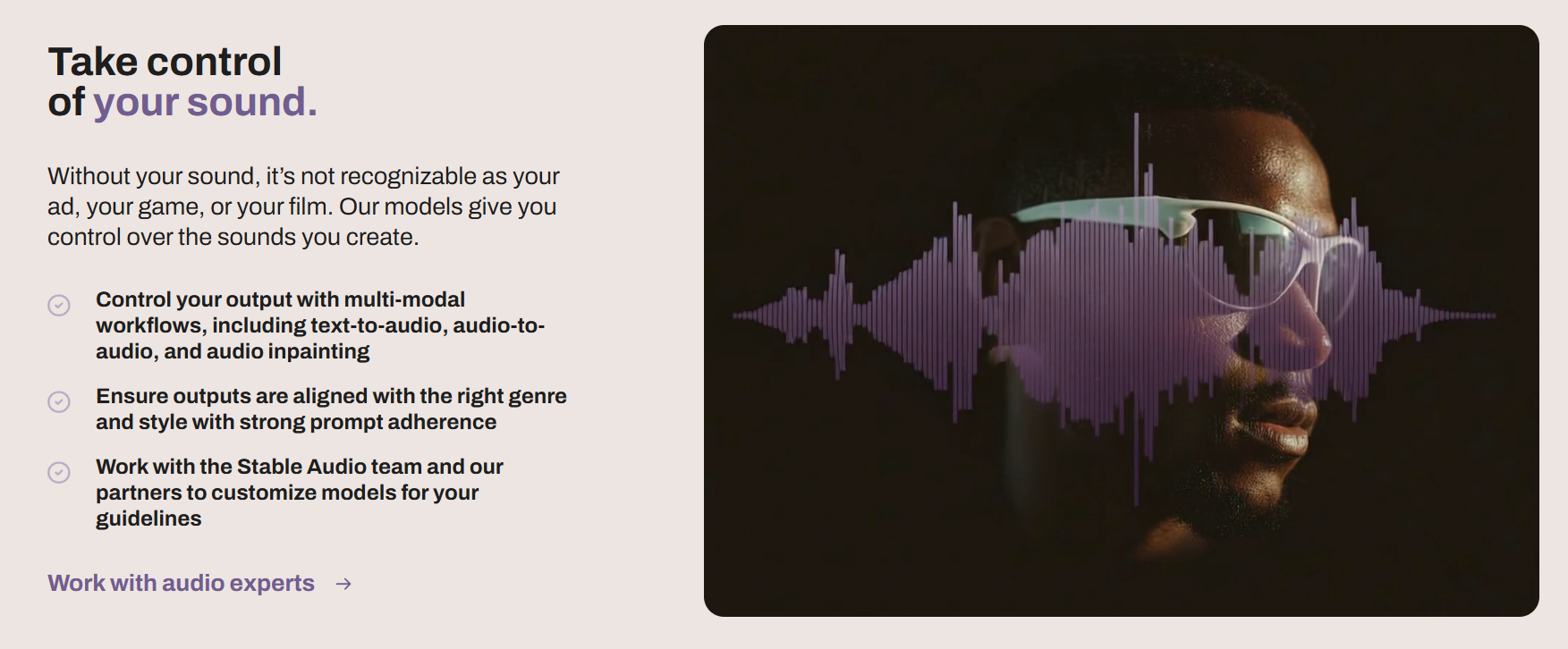 Audio stabile 2.5 - Produzione audio di livello aziendale media 4