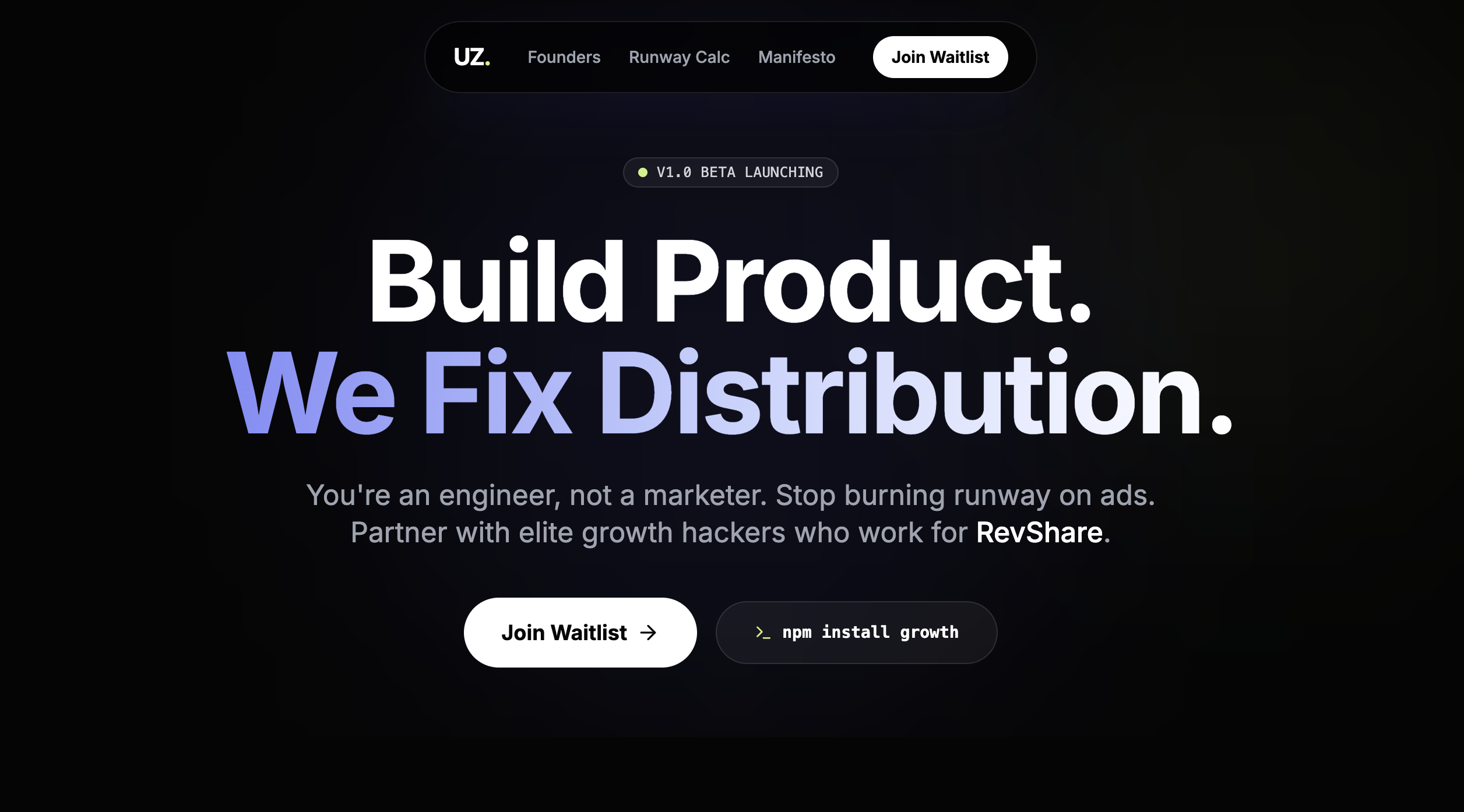 UpfrontZero - Screenshot 3 showing product features and functionality