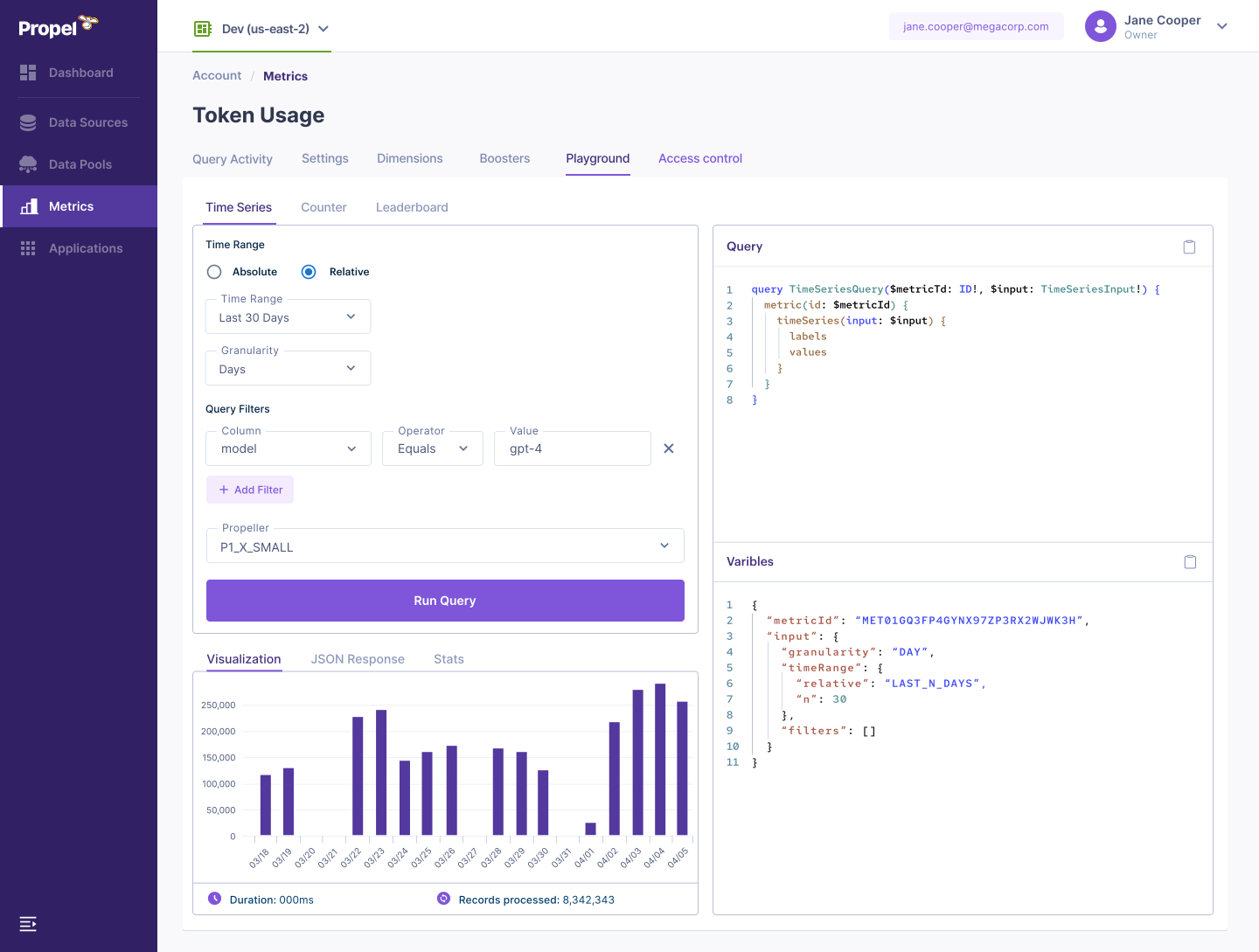 startuptile Propel for LLM Apps-Usage Metering API for ChatGPT-powered Apps