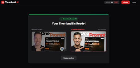 YouTube Thumbnail AI Cloner gallery image