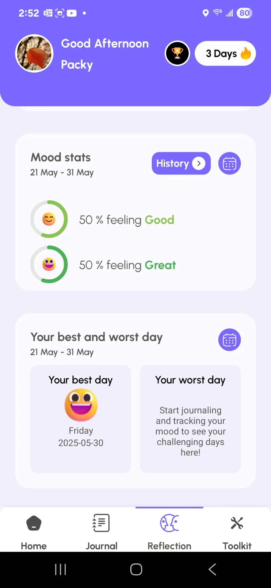 Tenkan - Self Reflection App gallery image