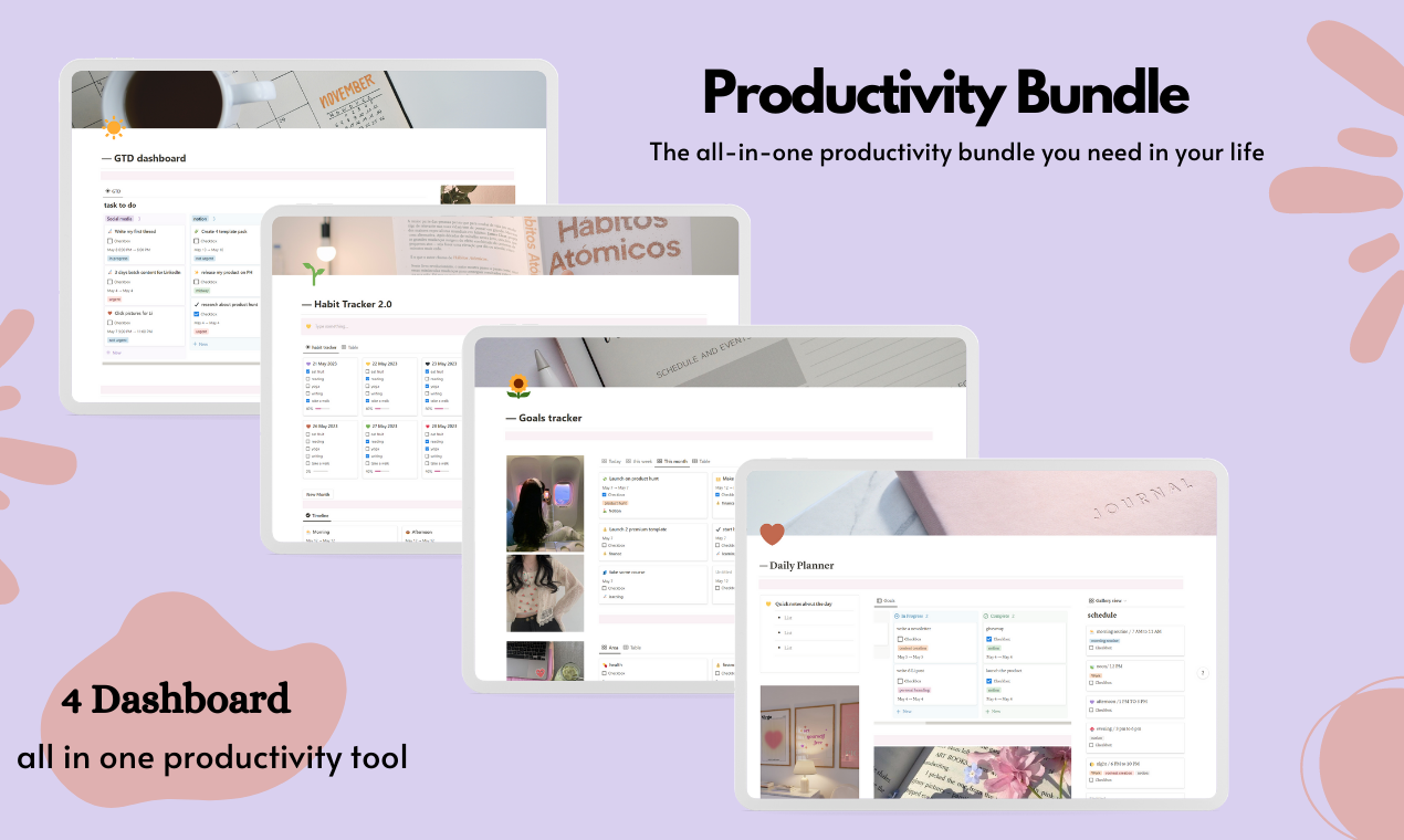 startuptile Productivity Bundle -Boost your productivity 10x by using this bundle 