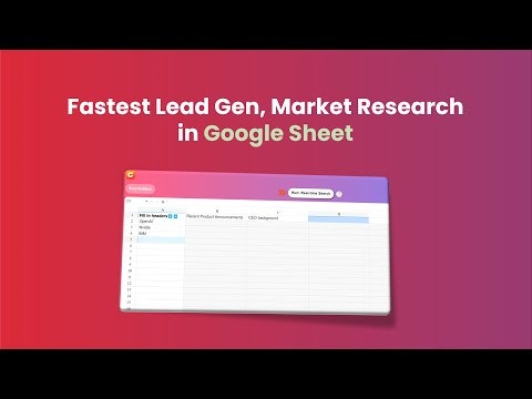 LeadGenSheet gallery image