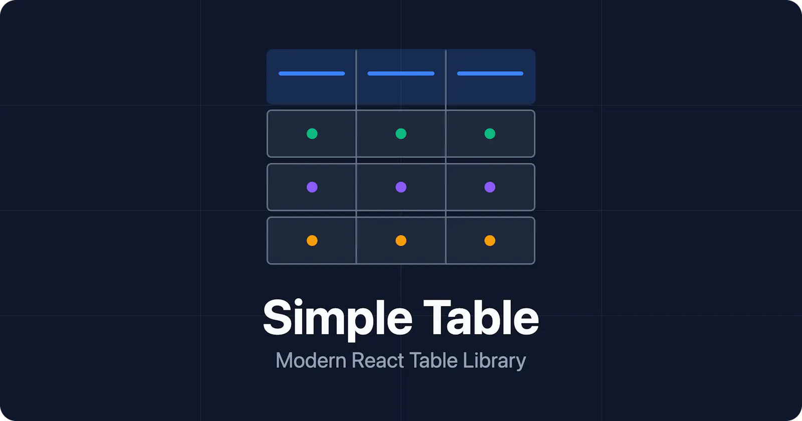 Simple Table screenshot 1