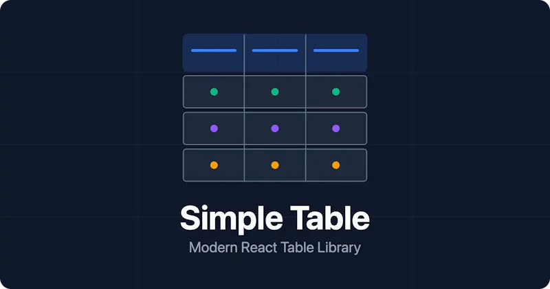 Simple Table screenshot 1