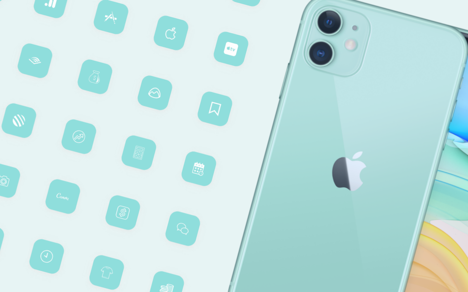 iOS 14 Icon Pack for iPhone and iPad gallery image
