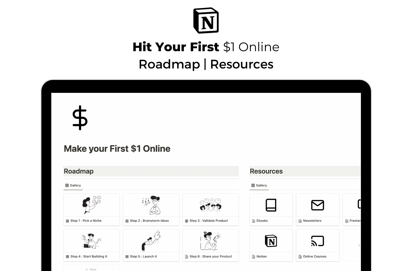 Make Your First $1 Online [Roadmap] gallery image