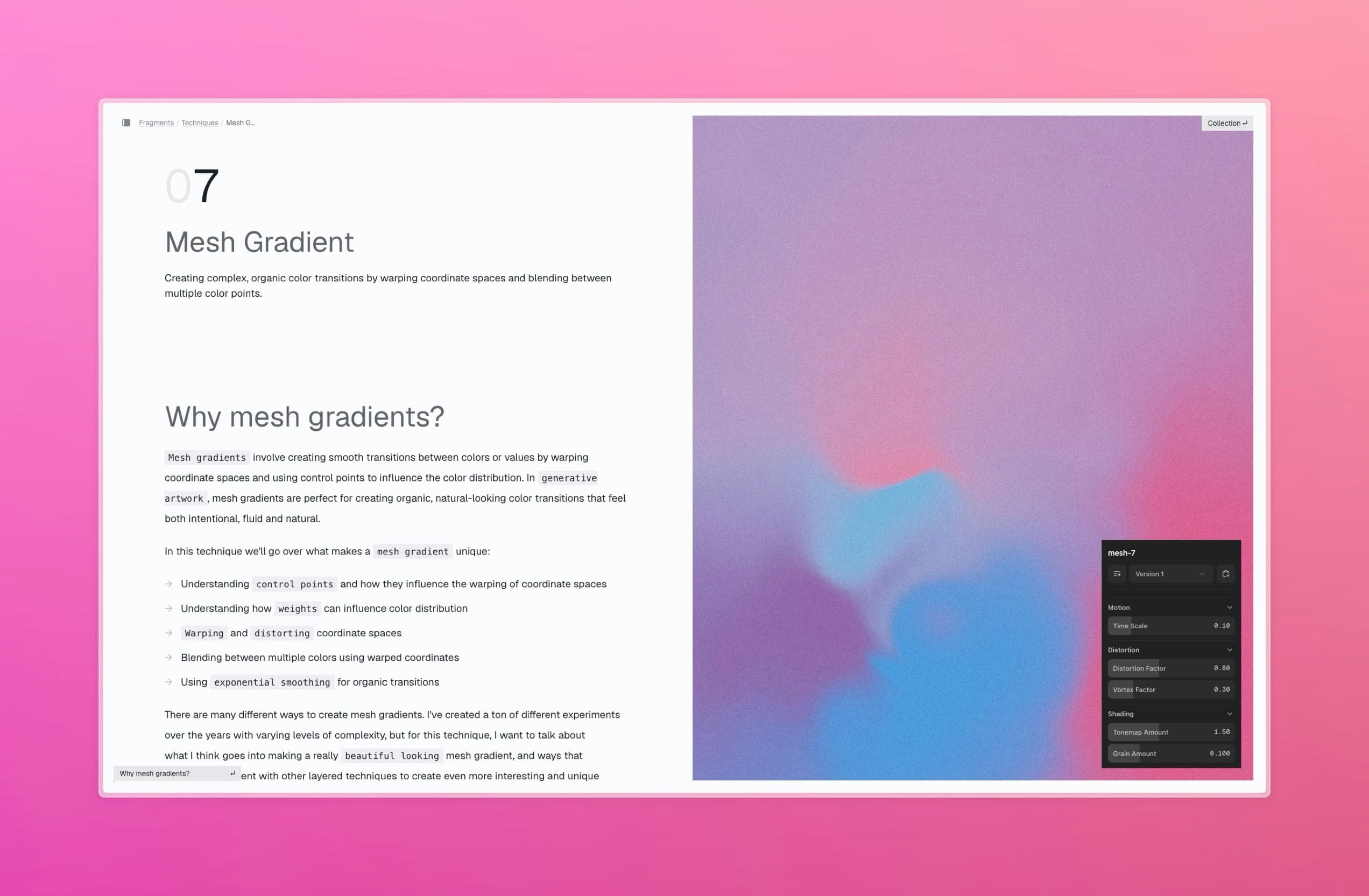 Fragments gallery image