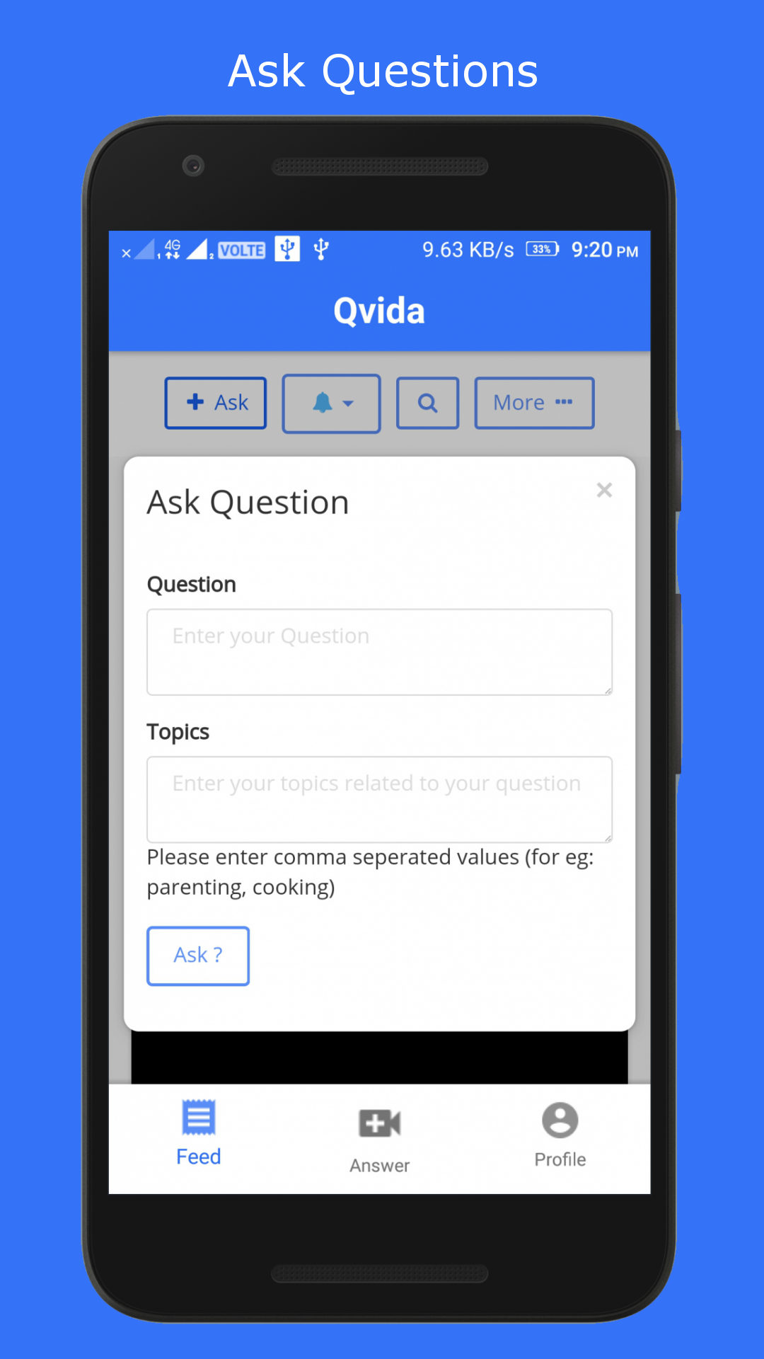 Qvida - Ask Questions & Watch Answers gallery image