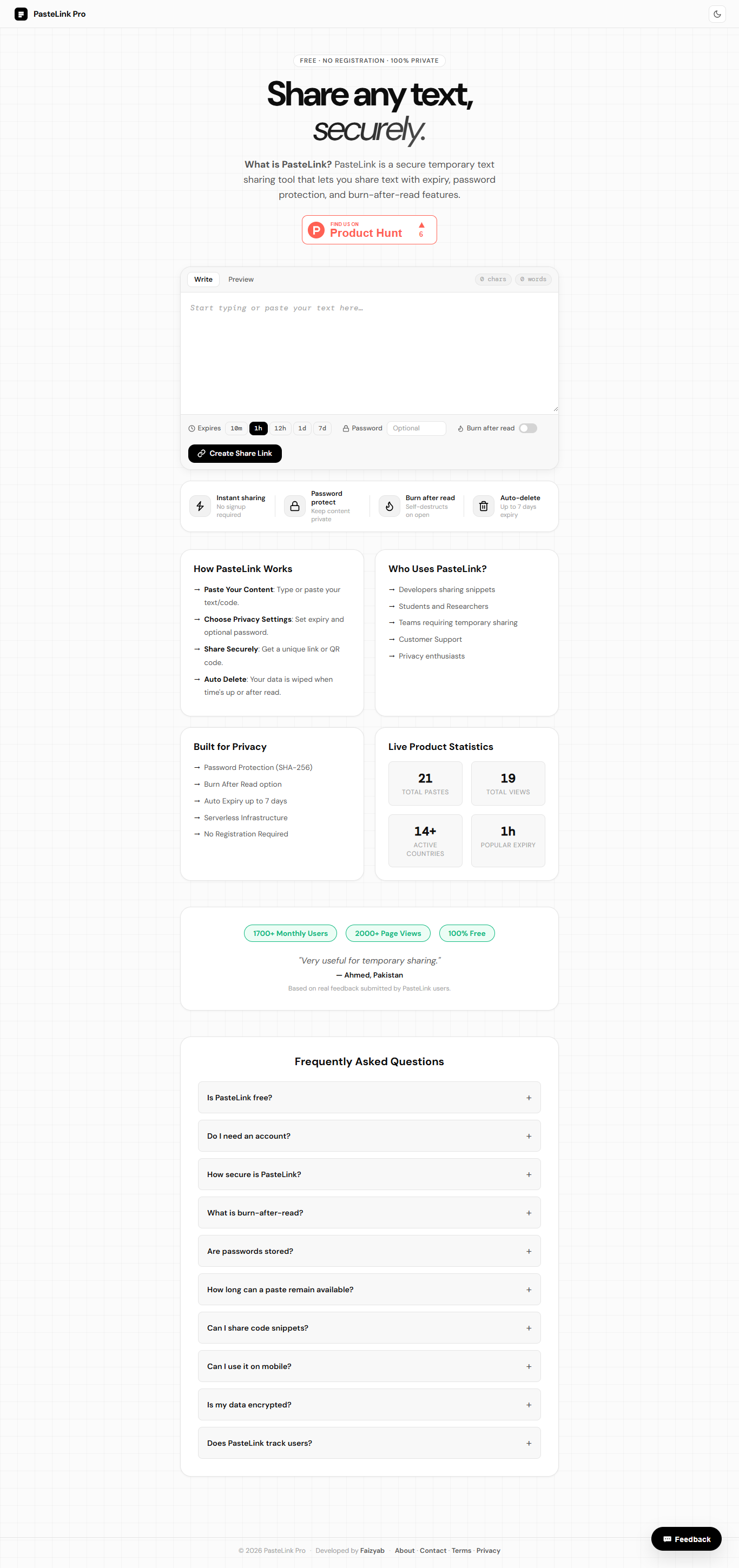 PasteLink Pro gallery image