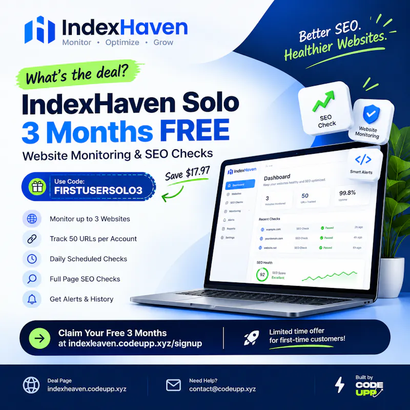 IndexHaven screenshot 1