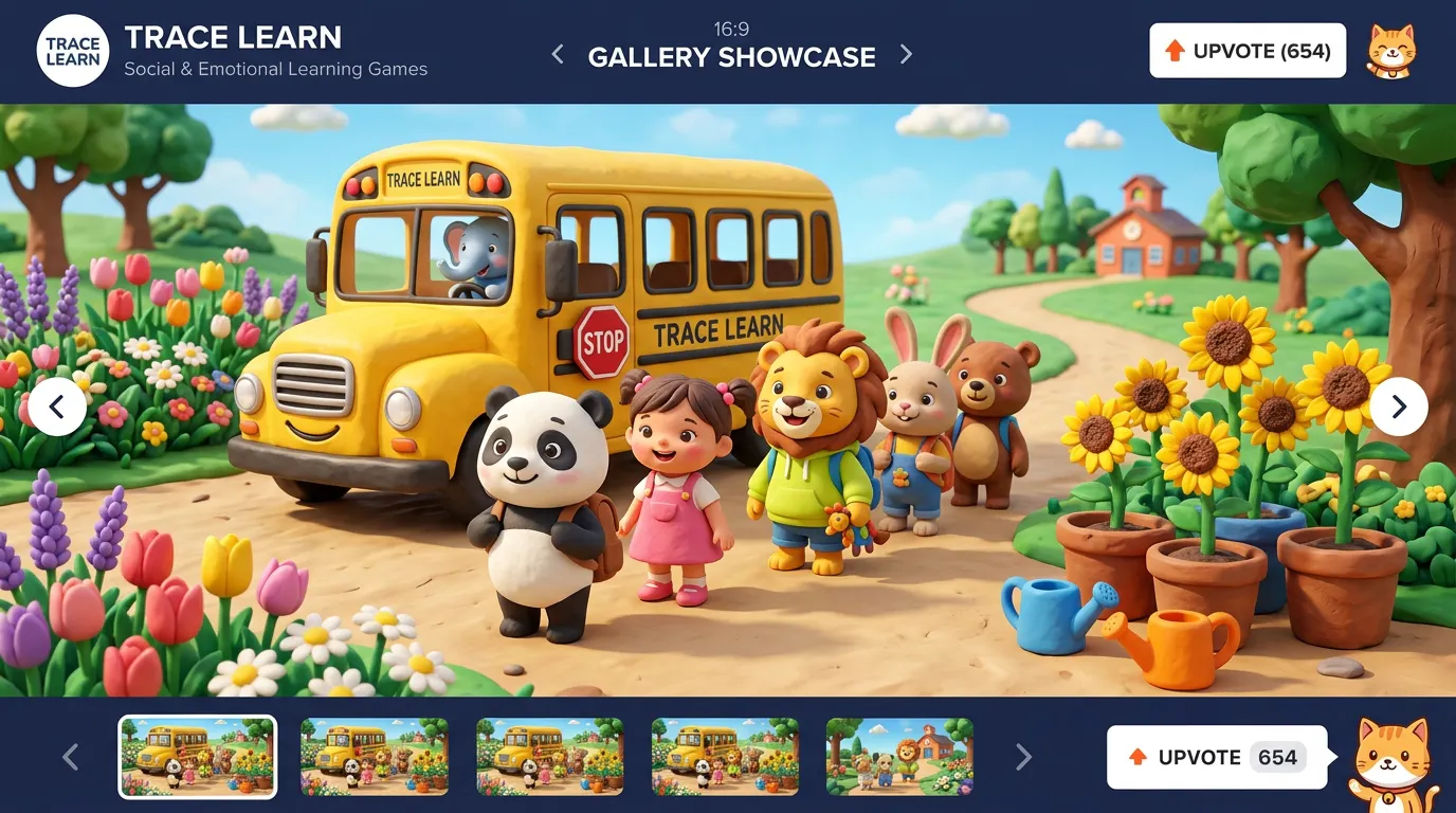 TraceLearn ABC, Numbers & Urdu gallery image