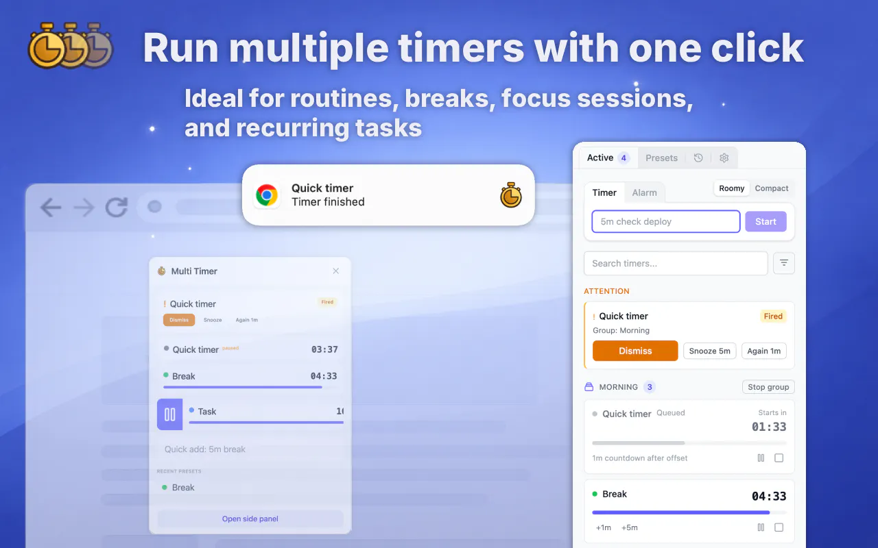 Multi Timer 專案橫幅