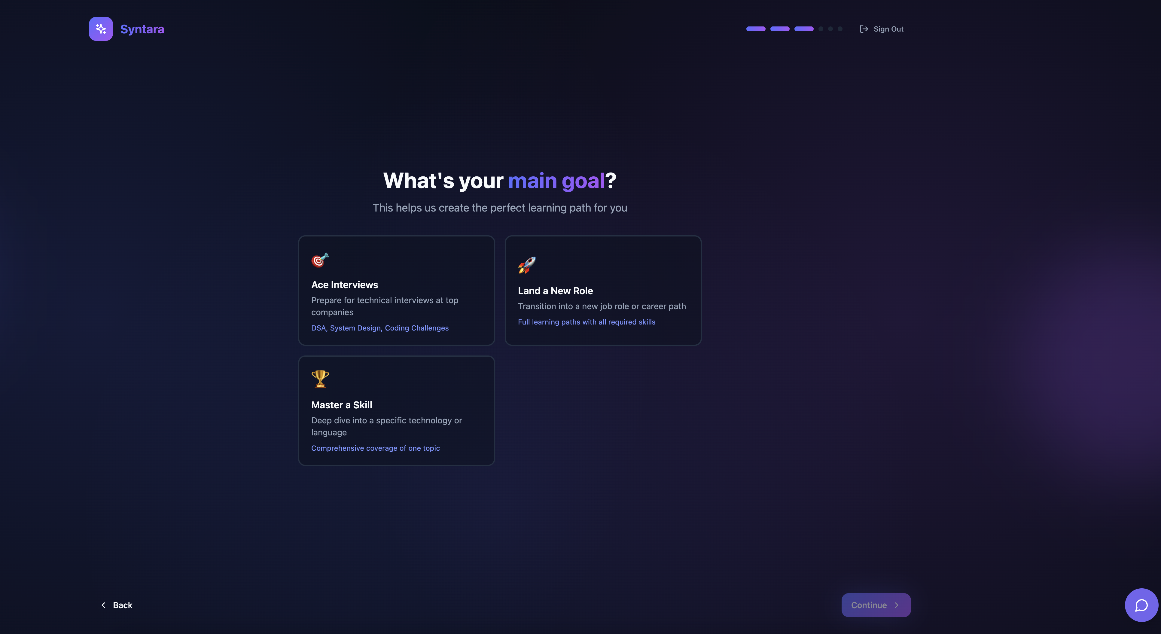 Syntara - Screenshot 5 showing product features and functionality