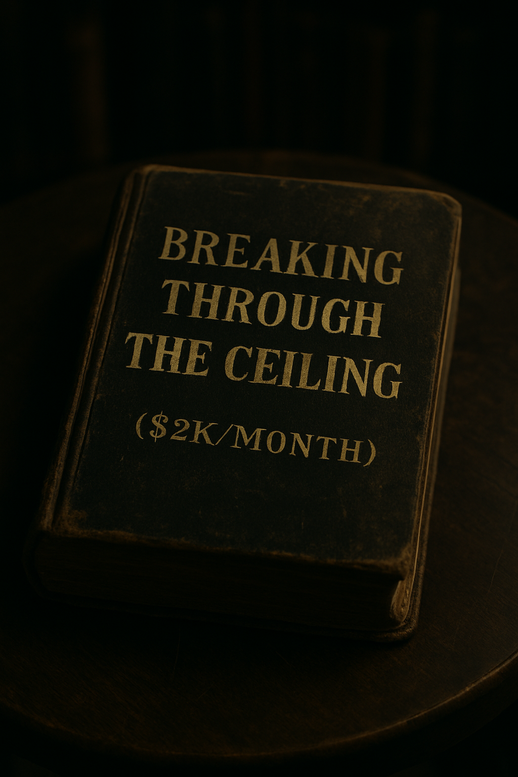 Breaking through the ceiling ($2k/month)