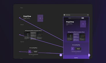 Drag & Snap - Framer Component gallery image